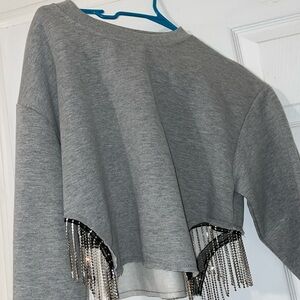 Forever 21 rhinestone sweatshirt